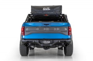 Ford Raptor F-150 Bumper - Rear - Addictive Desert Designs - Bomber - Hammer Black - `17-`20 Ford Raptor F-150 Bumper - Rear - Addictive Desert Designs - Bomber - Hammer Black - `17-`20